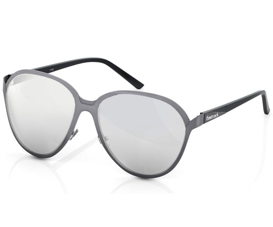 Fastrack Women's Aviator Sunglasses, Grey Lens, UV protected, M146SL3F