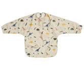 Milk It Baby, Sleeved Bib, Dino Dreams,MI-SBDD002