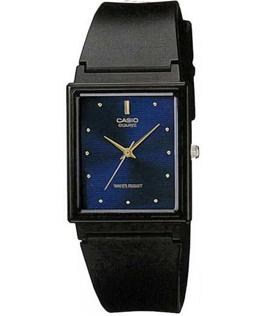 Casio men analog watch, blue dial with comfortable strap, model CS-MQ-38-2ADF, Bahrain