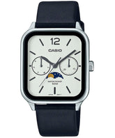 Casio men analog watch, white dial with comfortable strap, model CS-MTP-M305L-7AVDF, Bahrain