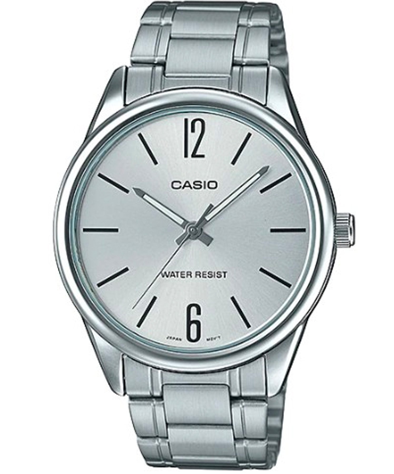 Casio CS-MTP-V005D-7BUDF white dial watch