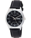 Casio men analog watch, black dial with comfortable strap, model CS-MTP-V006L-1B2UD, Bahrain