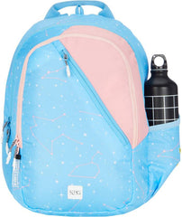 Wildcraft Wiki Girl 1 Constellation Light Blue 16" Backpack, WIKIGIRL1BLU