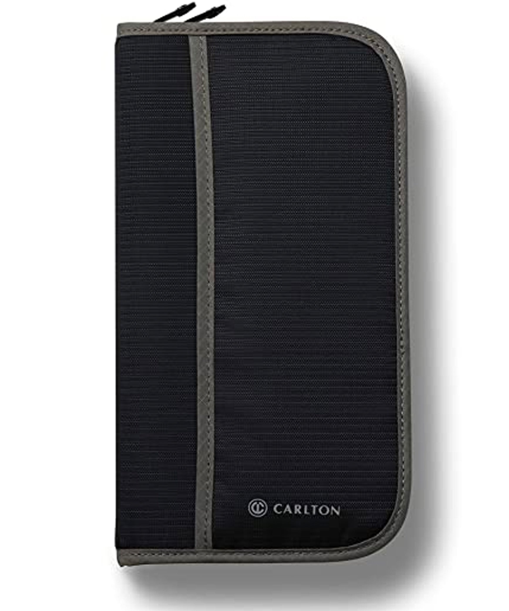 Carlton Travel Safe Passport Wallet, Grey, PASWALLET