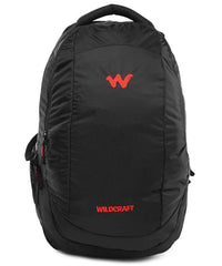 Wildcraft Peza Black 19" Laptop Backpack, PEZA BLACK