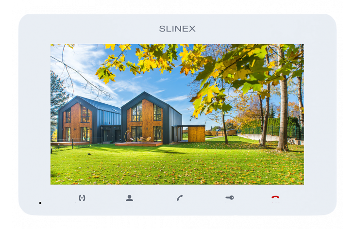 Slinex 7" Indoor Monitor, White, SM-07-W