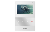 Slinex 4" Indoor Monitor With Memory, White, SQ-04M-W