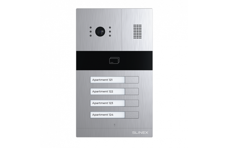 Slinex Outdoor Panel 4-Button, MA-04CRHD