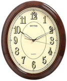 Rhythm Wall Clock, Super Luminous, CMG712NR06