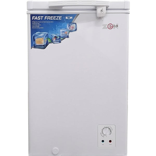 Zen Chest Freezer White , ZCFW140