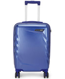 VIP Scott 55cm, 8 Wheel Hard Top Cabin Trolley, Blue, SCOTT55BLU