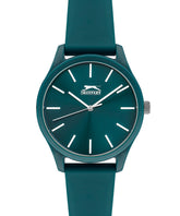 Slazenger Tiger Unisex Watch Turquoise dial Turquoise Rubber Strap, SL.09.6369.1.03