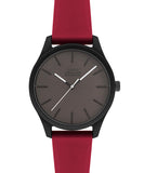 Slazenger Tiger Unisex Watch Red dial Red Rubber Strap, SL.09.6369.1.05