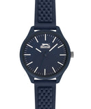 Slazenger Tiger Logo Unisex Watch Dark Blue dial Dark Blue Rubber Strap, SL.09.6370.3.02