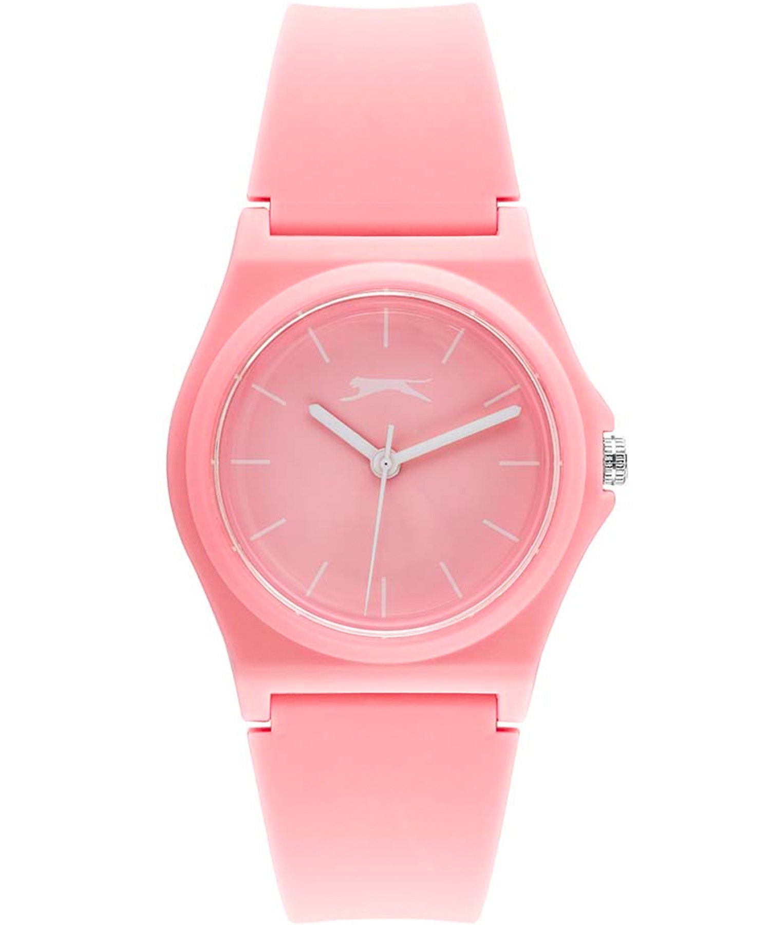 Slazenger Sport Women's Watch Pink dial Pink Silicone Strap, SL.09.6571.3.01
