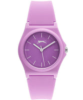 Slazenger Sport Women's Watch Purple dial Purple Silicone Strap, SL.09.6571.3.02