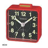 Casio beep sound alarm clock analog, TQ-140-4DF