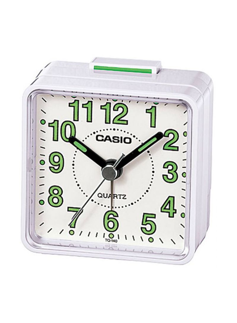 Casio beep sound alarm clock analog, TQ-140-7DF
