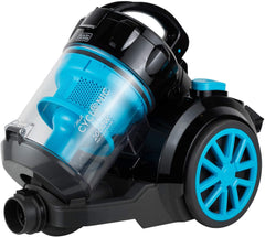 Black+Decker, 2000W Bagless Multi- Cyclonic, Vacuum Cleaner, Blue & Black, VM2080-B5