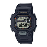 Casio Men's Watch Digital, Black Dial Black Resin Strap, W-737HX-1AVDF