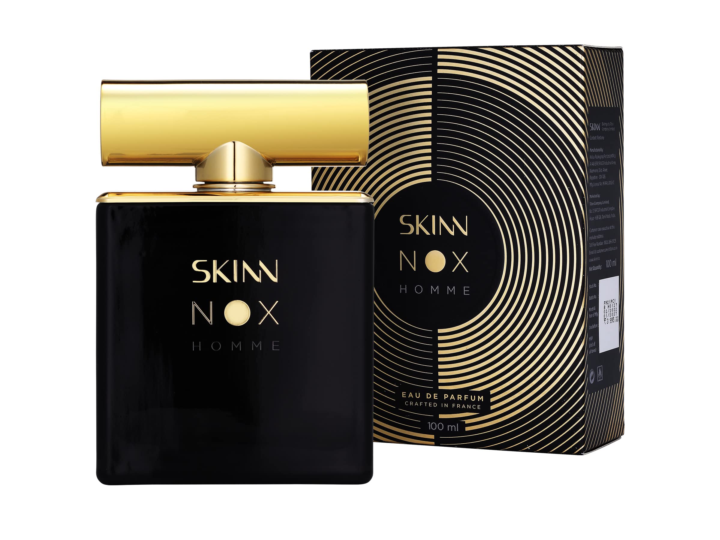 Skinn By Titan Nox Pour Homme 100ml For Men, FM21PC1IBD perfume 100ml for men, signature fragrance, sku SI-FM21PC1IBD