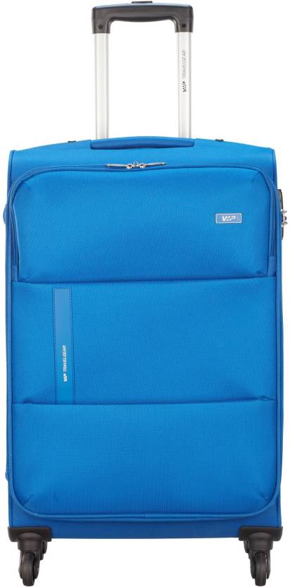 VIP Widget 69cm, 4 Wheel Soft Trolley ,Blue, WIDGET69BLE