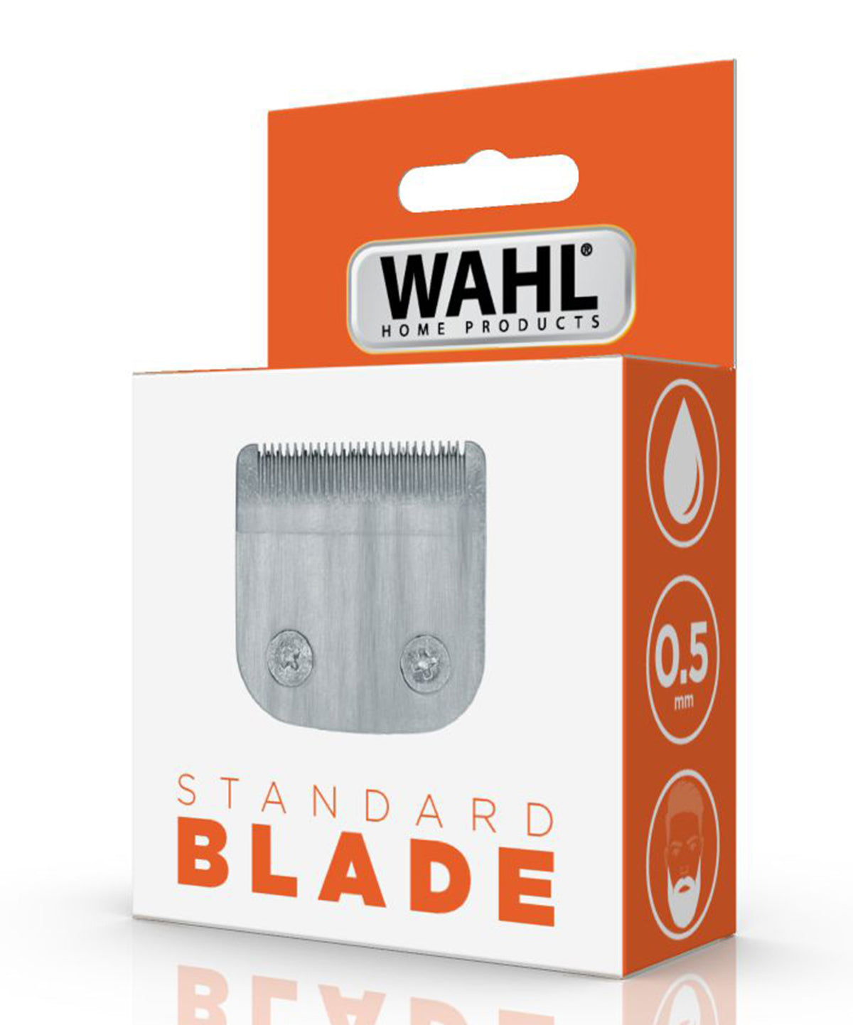 Wahl Stainless Steel Washable Standard Square Blade, 02145-408