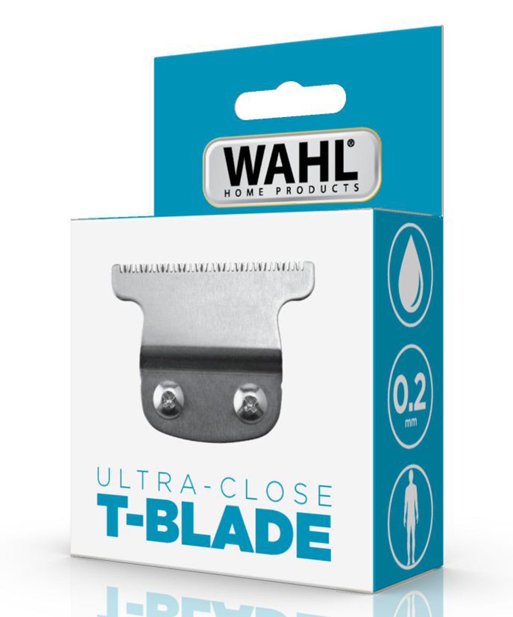 Wahl Stainless Steel Ultra Close Washable T-Blade, 02238-016