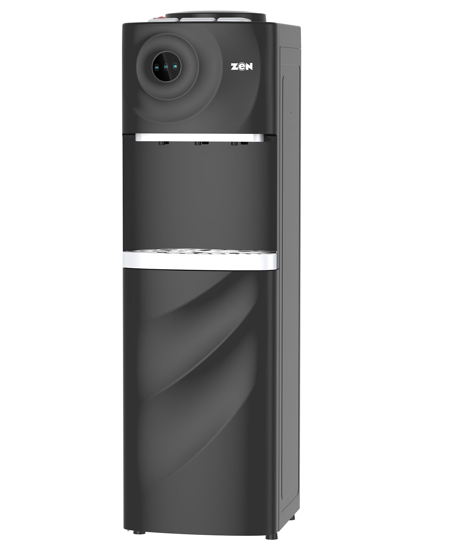 Zen 3 Tap Top Load Water Dispenser with Cabinet Black Colour, ZWT630B