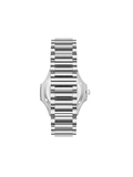 Beverly Hills Polo Club Men's Automatic Watch with Dark Blue Dial and Silver Stainless Steel Band, BP3835X.390