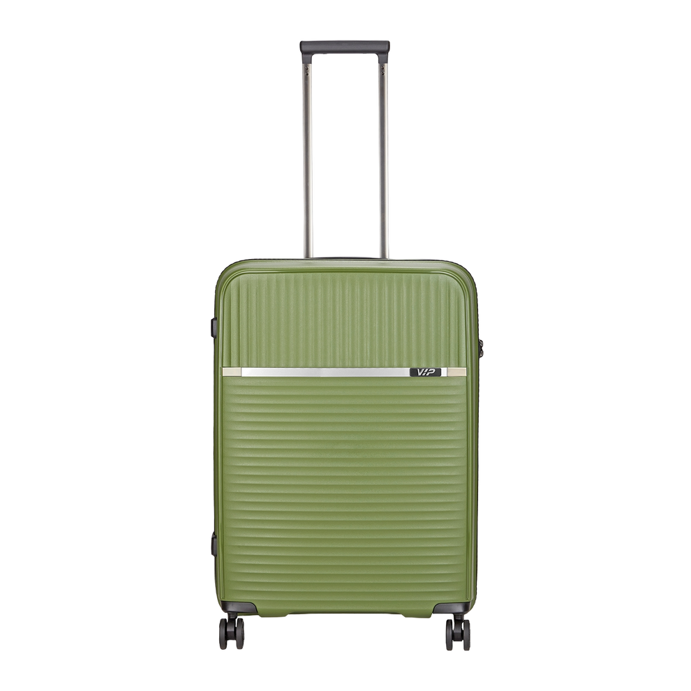 VIP Airton 55cm Hard Case Hard Trolley 360° Green, AIRTON55GRN