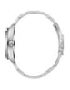 Quantum Men's Automatic Watch Dark Blue Dial Silver Metal Band, QMG1192.390