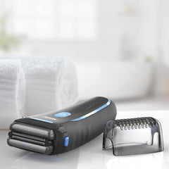 Wahl Groomsman Wet/Dry Waterproof Electric Shaver, 07063-027