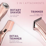 Wahl Pure Confidence Body Hair Remover, Gentle Trimming  09865-4027