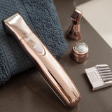 Wahl Pure Confidence Body Hair Remover, Gentle Trimming  09865-4027
