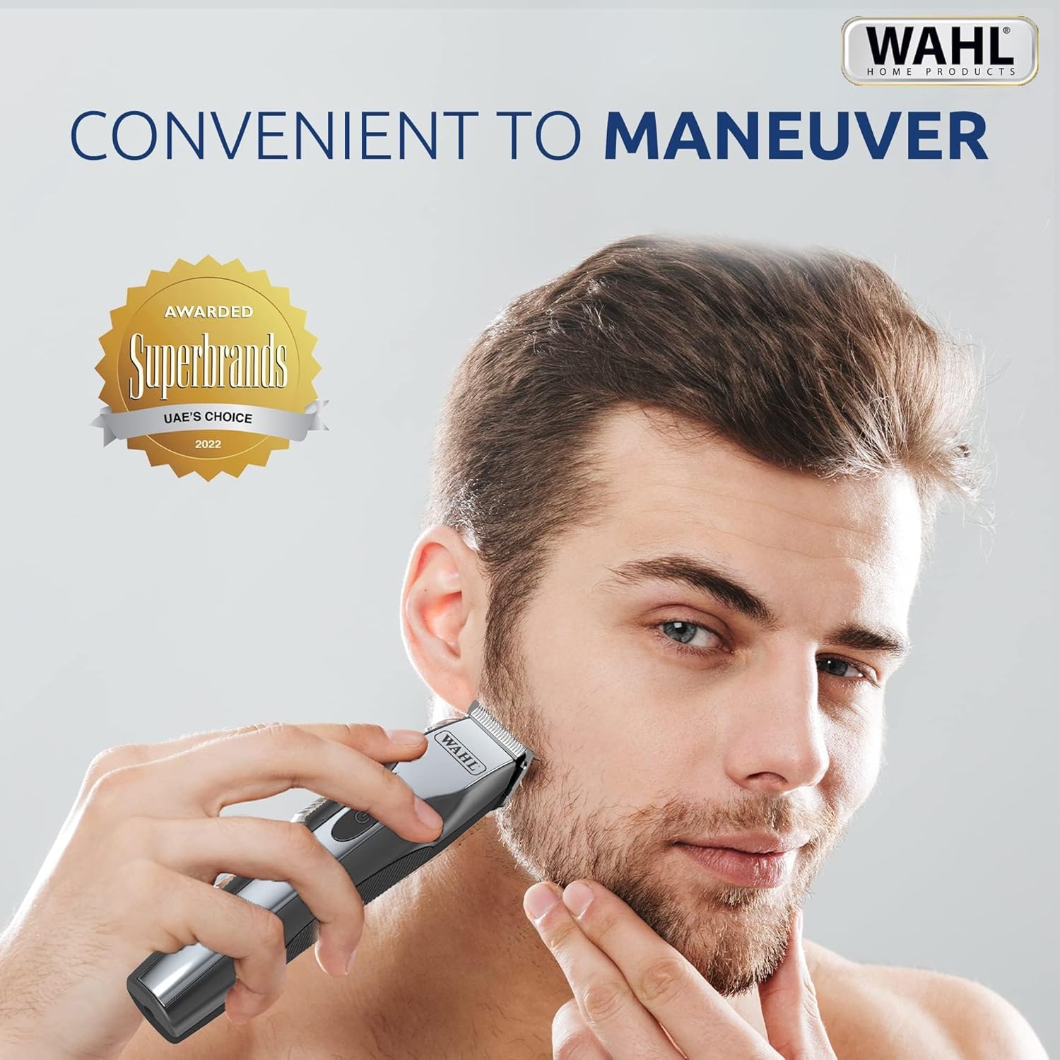 Wahl Optimus Lithium Ion 3 Pin Trimmer, Powerful Cordless Grooming for Beard & Hair  09885-027
