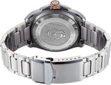 Titan Zero Hour Diver's Series Men's Automatic Watch Black Dial with Silver Stainless Steel Band | 300M Water Resistant, 10069KM02