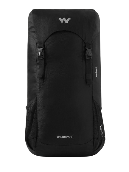 Wildcraft Safara Verge 35L Black Camping Bag, SAFVERGE35BLK