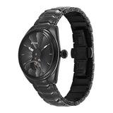 Titan Men's Regalia Stellar Analog Watch Black Dial Stainless Steel Band, TI-10011NM01
