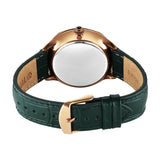Titan Stellar Analog Men's Watch with Sun Moon Phase and Green Dial and Green Leather Strap,10028QL01