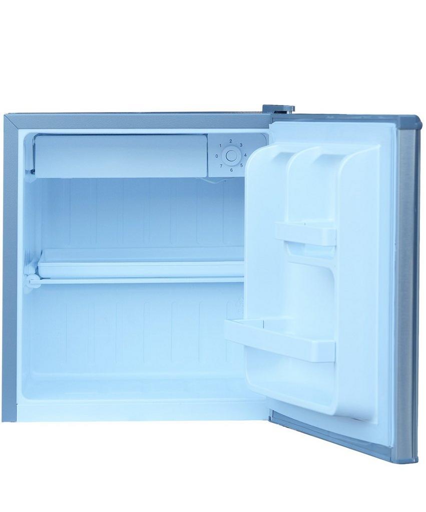 Zen Single Door Fridge 60L Silver Finish With Lock & Key, ZR60S