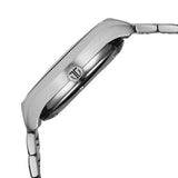 Titan Stellar Starlight Analog with Concealed Automatic Men's Watch with Blue Dial Silver Stainless Steel Strap,10051SM01