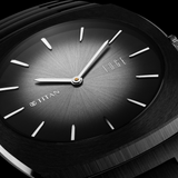 Titan Mens Edge Analog Watch Black Dial with Black Ceramic Band ,10055NC01