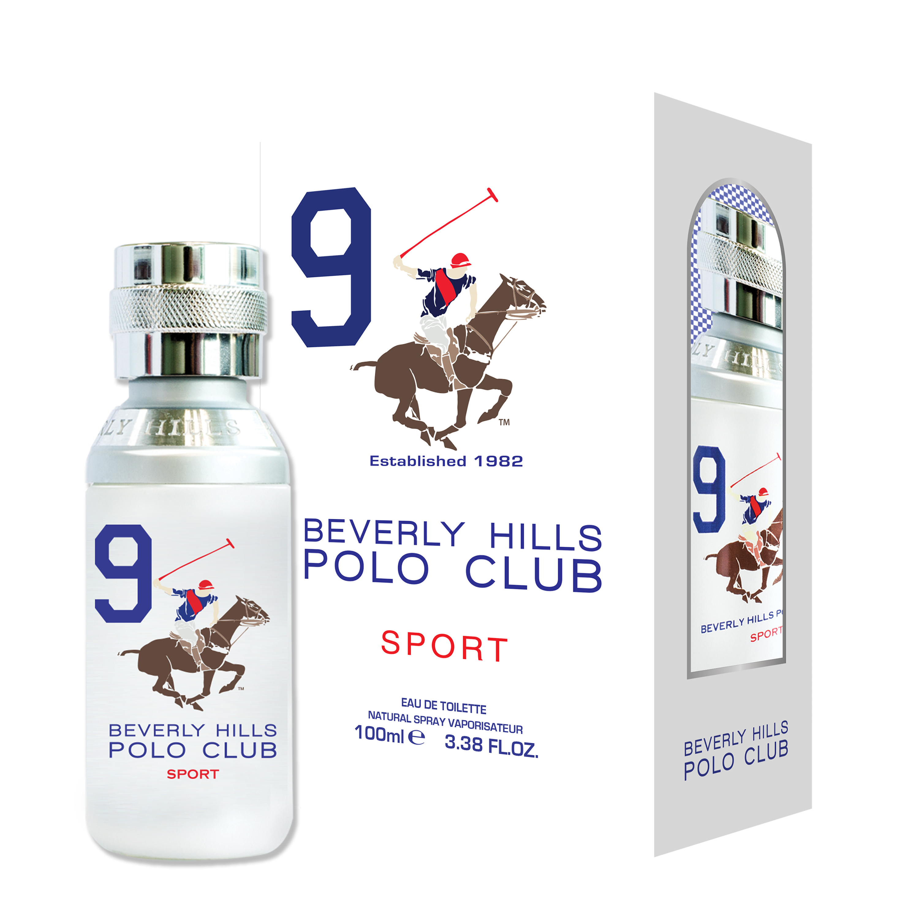 Beverly Hills Polo Club BHPC5005 100ml Woody Aromatic Eau de Toilette for Men