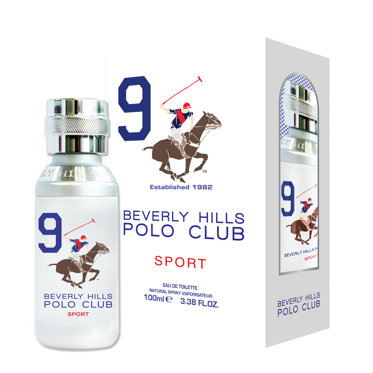 Beverly Hills Polo Club BHPC5005 100ml Woody Aromatic Eau de Toilette for Men