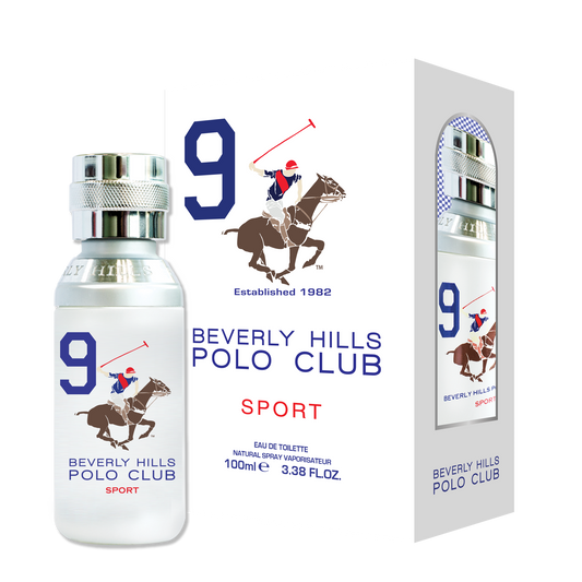 Beverly Hills Polo Club BHPC5005 100ml Woody Aromatic Eau de Toilette for Men