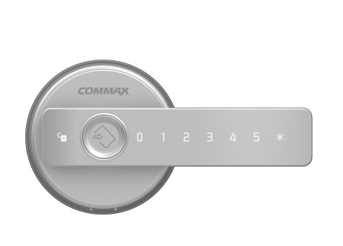 Commax Smart Door Lock, with Card Acces and Pin Number CDL-100WL