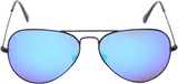 Fastrack Men's Sunglasses, Blue Lens, UV protected, M165BU24G