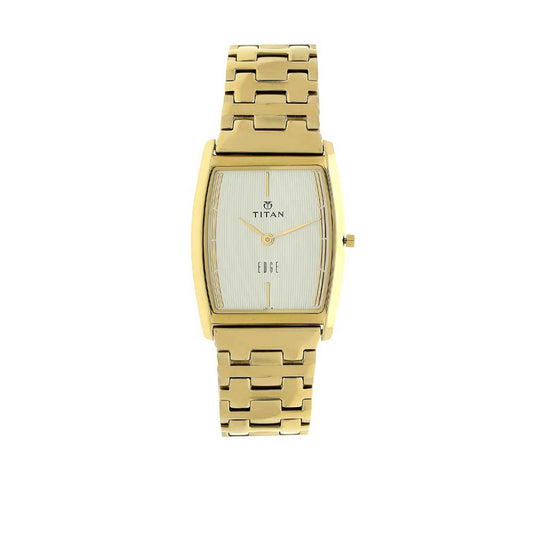 Titan, Men, Analog, Watch, Champagne Dial, Stainless steel Strap, 1044YM07