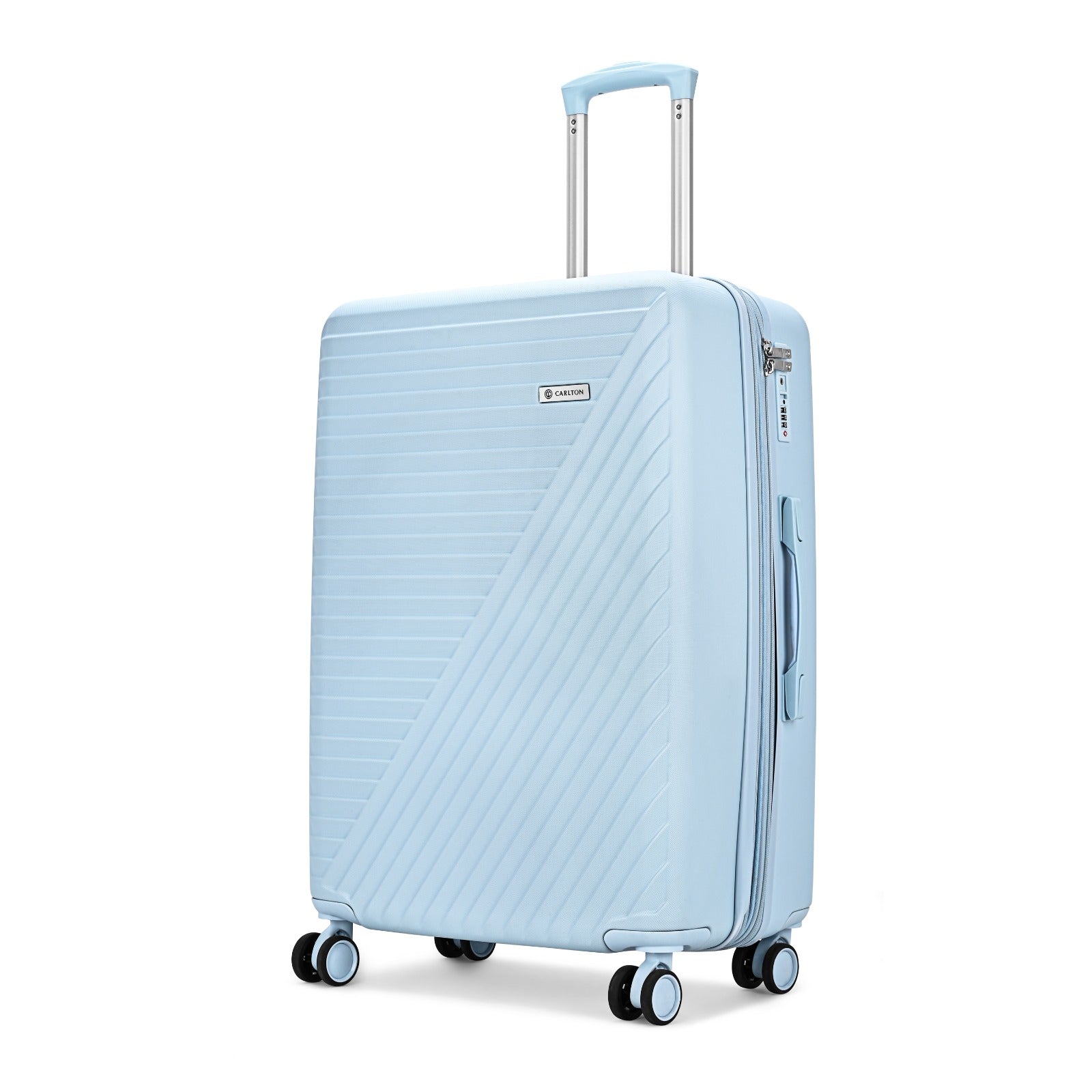 Carlton Zulu 83cm Hard Case Trolley - Light Blue, ZULU83BLU